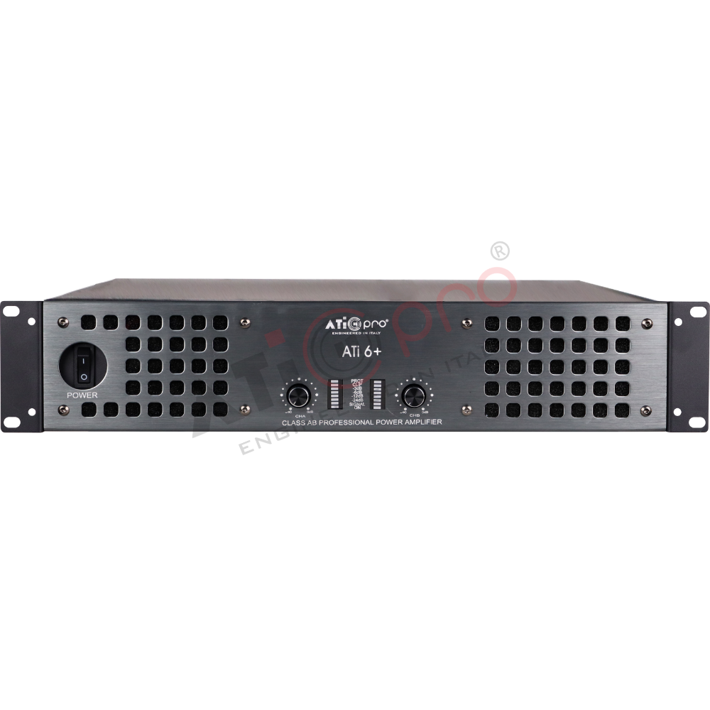 DJ Amplifier 3200 Watt Model ATI 6+ DJ Amplifier 3200 Watt Model ATI 6+