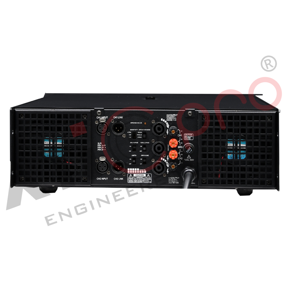 ATi 30+ Back ATI 30 Plus DJ Amplifier