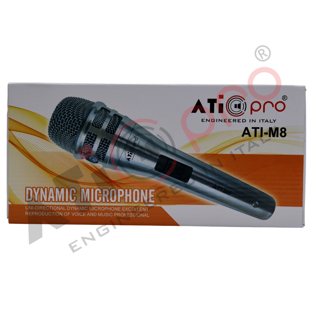 ATi M8 Box Wired Mic Model ATI M8