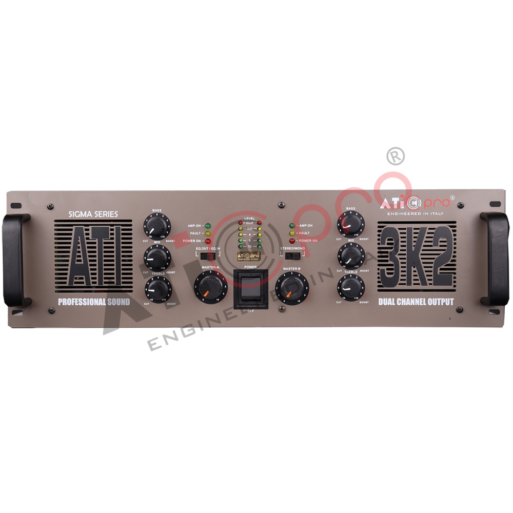 DJ Amplifier 3600 Watt Model ATI-3K2M DJ Amplifier 3600 Watt Model ATI-3K2M