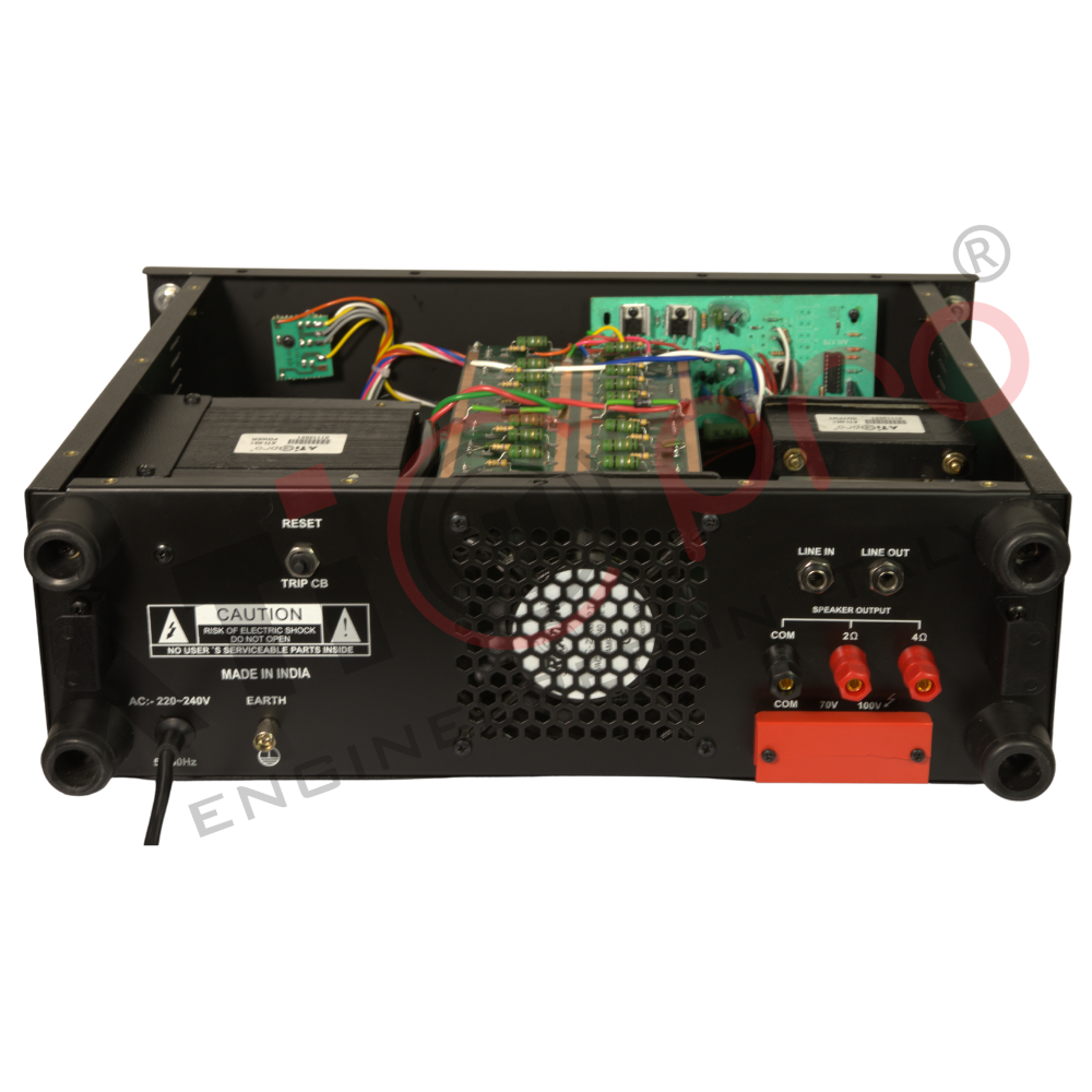 ATi-601 Plain Back ATI 601 PA Amplifier
