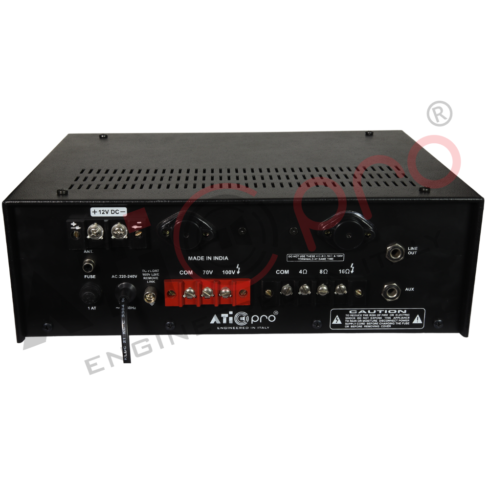 ATi 85 Back ATI 85 PA Amplifier