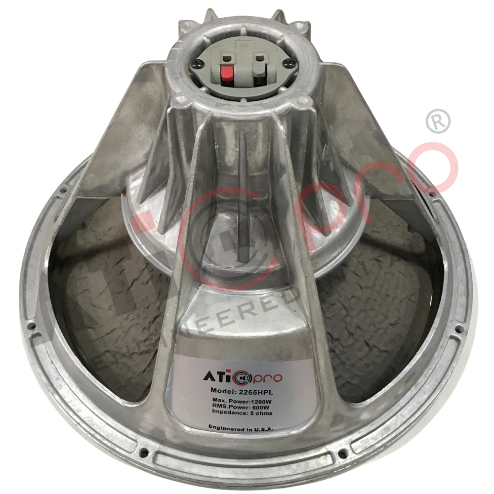 Neodymium DJ Speaker 15 Inch 600 Watt Model ATI 2265HPL Neodymium DJ Speaker 15 Inch 600 Watt Model 2265HPL