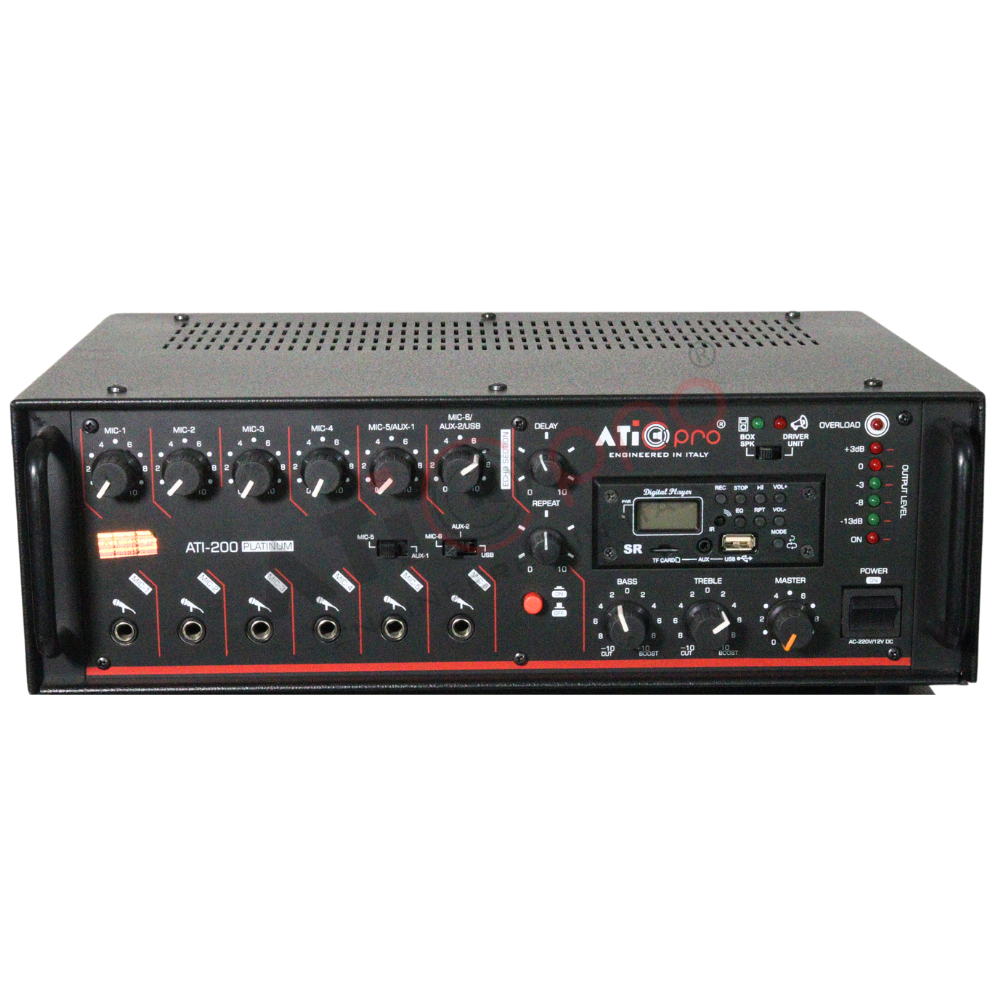 PA Amplifier 200 Watt Model ATI-200 PA Amplifier 200 Watt Model ATI-200