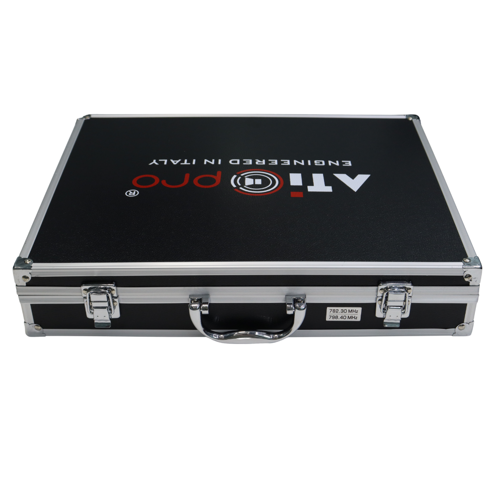 case Wireless Mics Model ATI 408B