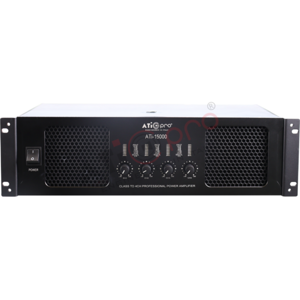 4 Channel DJ Amplifier 12000 Watt Model ATI 15000