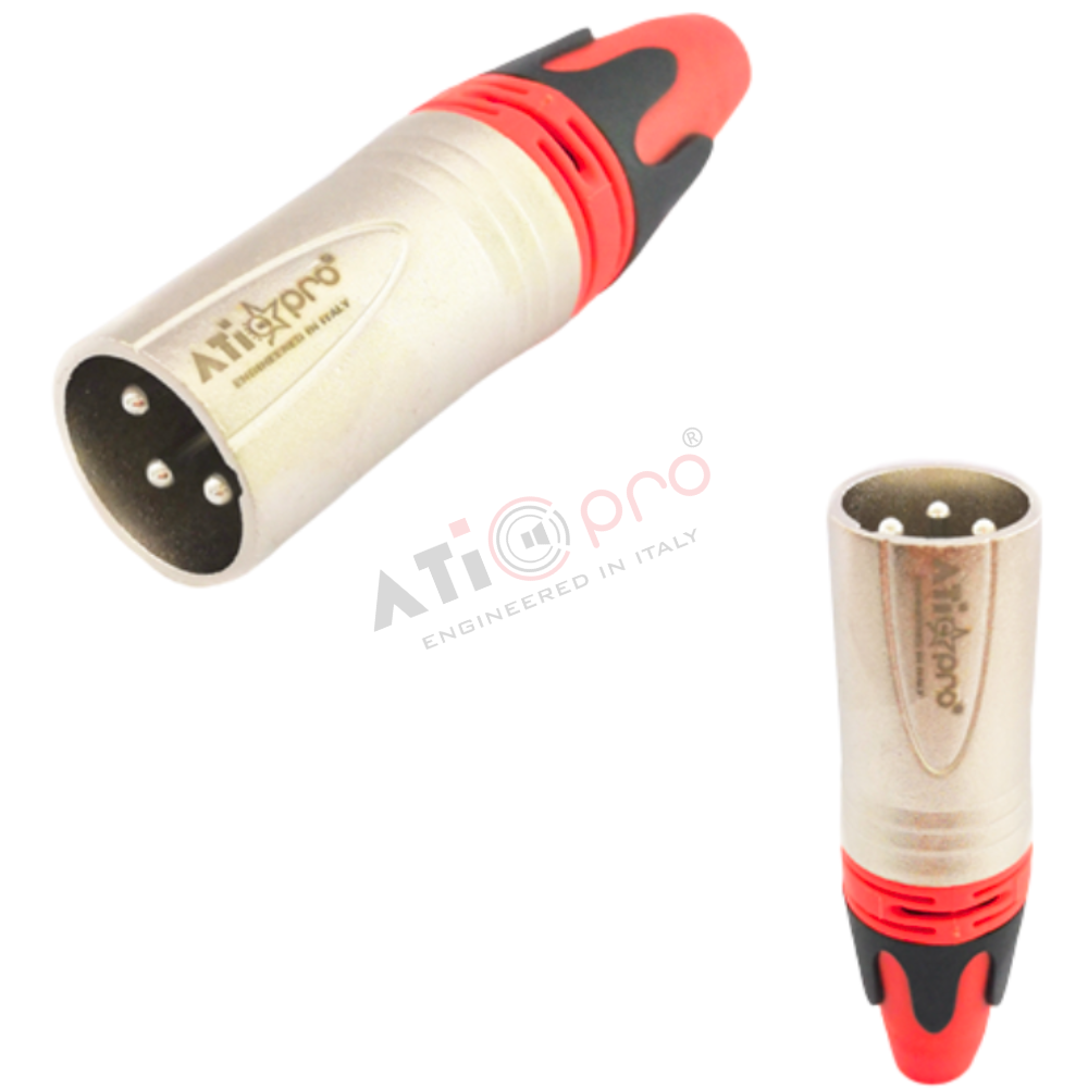 Male XLR Connector Model A903 Male XLR Connector Model A903