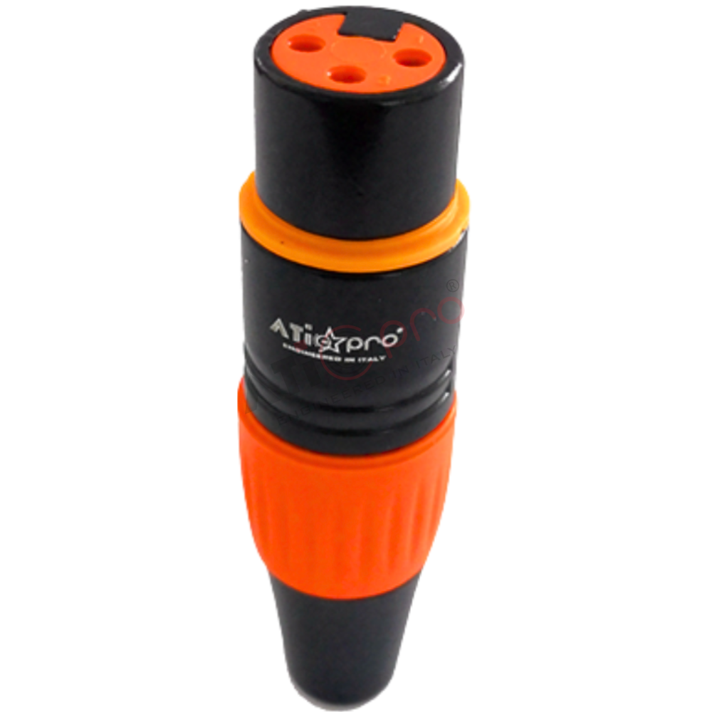 XLR Female 3 Pin Connector Model A906BG-2