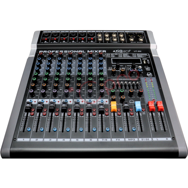 Live Mixer 8 Channel Model UT 8 Mixer