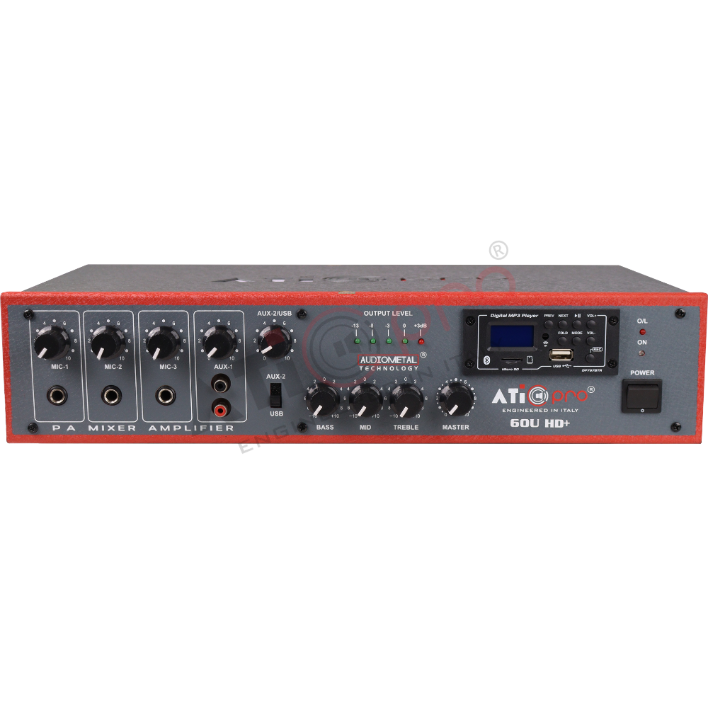 ATIPRO 60U HD+ PA Amplifier 60 Watt ATIPRO 60U HD+ PA Amplifier 60 Watt
