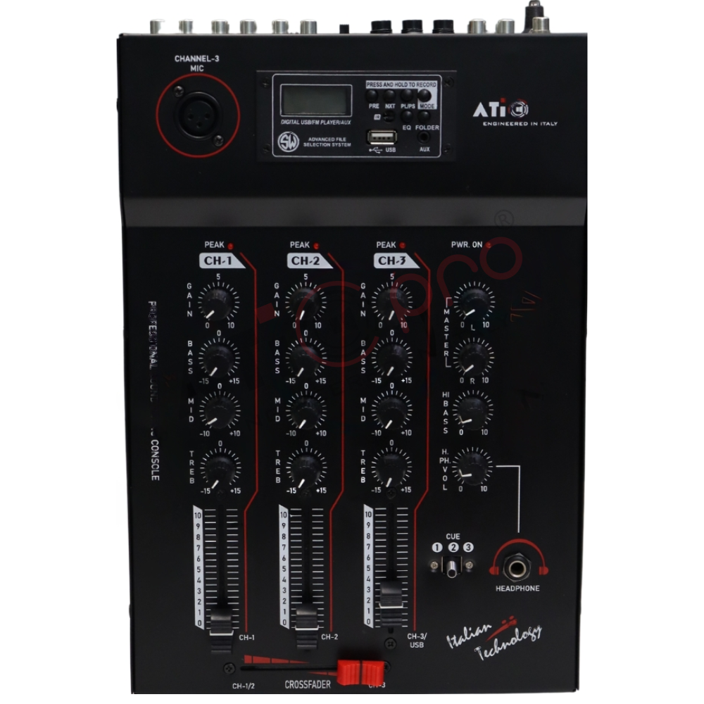 ATI-626U (3 Channel) Mixer