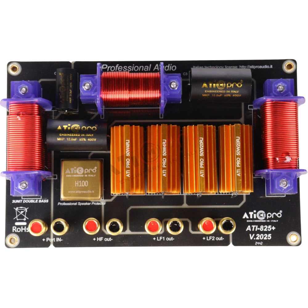ATI-825+ 3 Way Crossover Network Plate