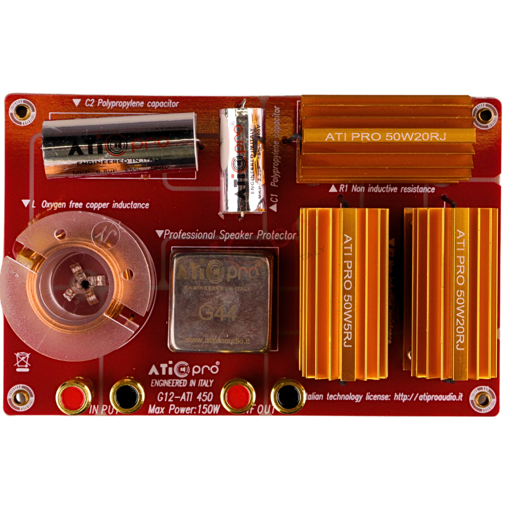 Ati Pro G12+ 450 HF (60 Watt) Crossover Network Plates