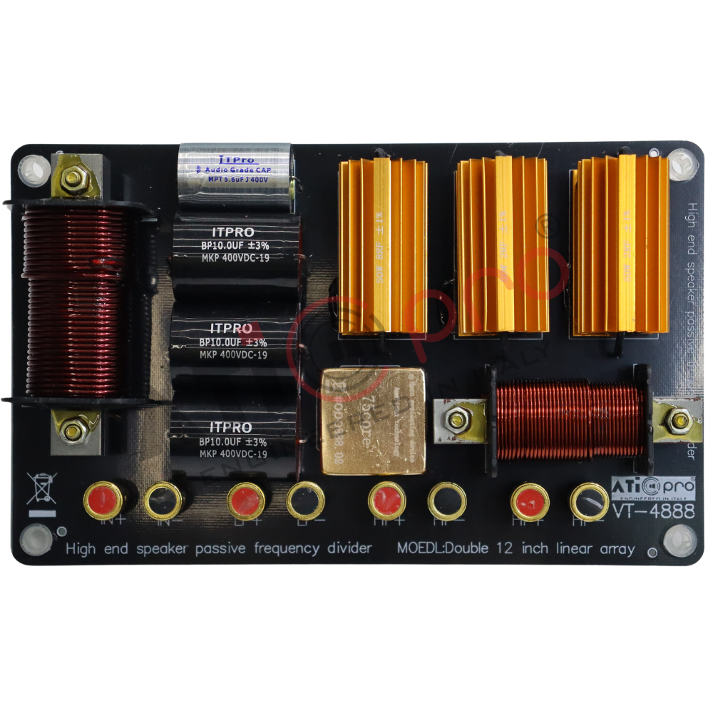 VT 4888 Speaker 2 Way Crossover Network Plate