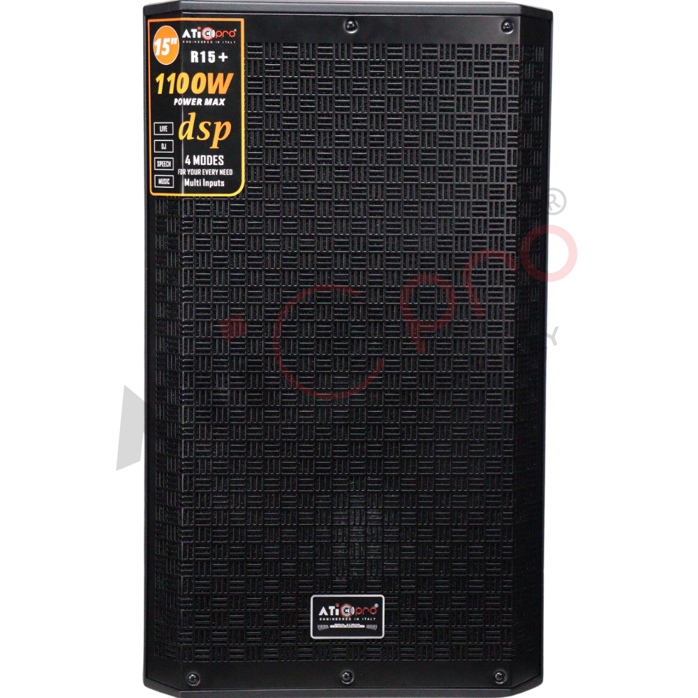 ATIPRO R15+ 2 Way Active Speaker with DSP Technology