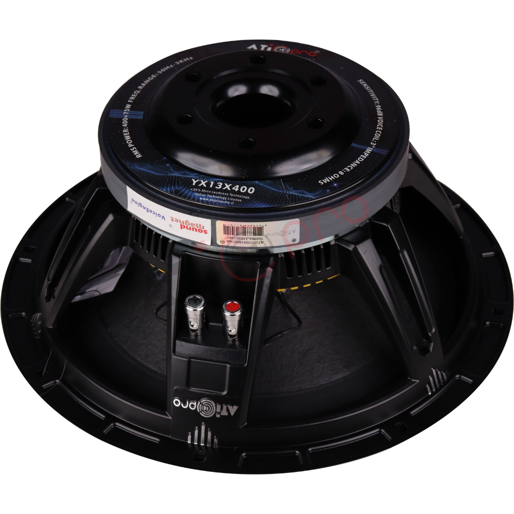 Ferrite DJ Speaker 13 Inch 400+75 Watt Model YX13X400