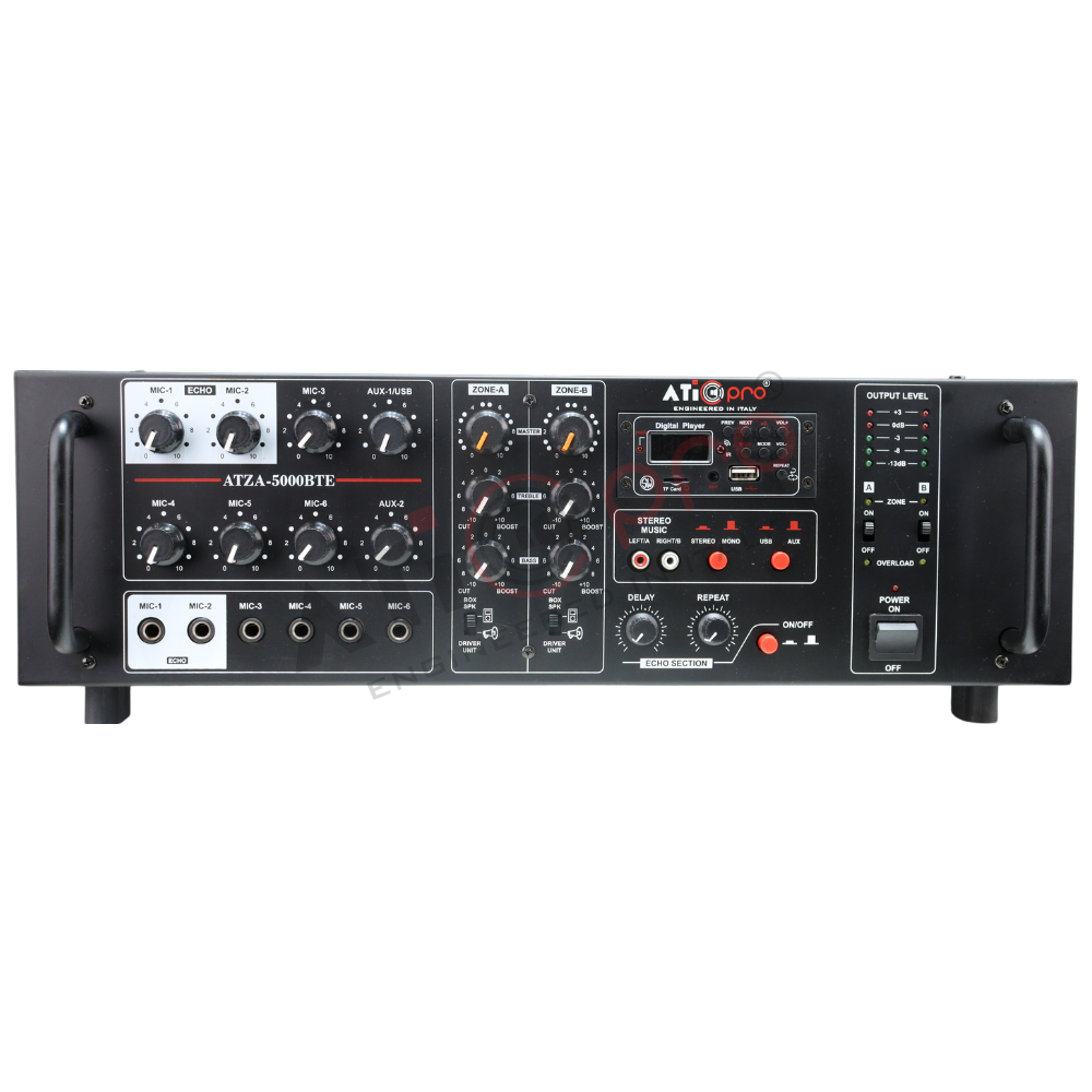 PA Amplifier 500 Watt Model ATZA 5000 BTE PA Amplifier 500 Watt Model ATZA 5000 BTE