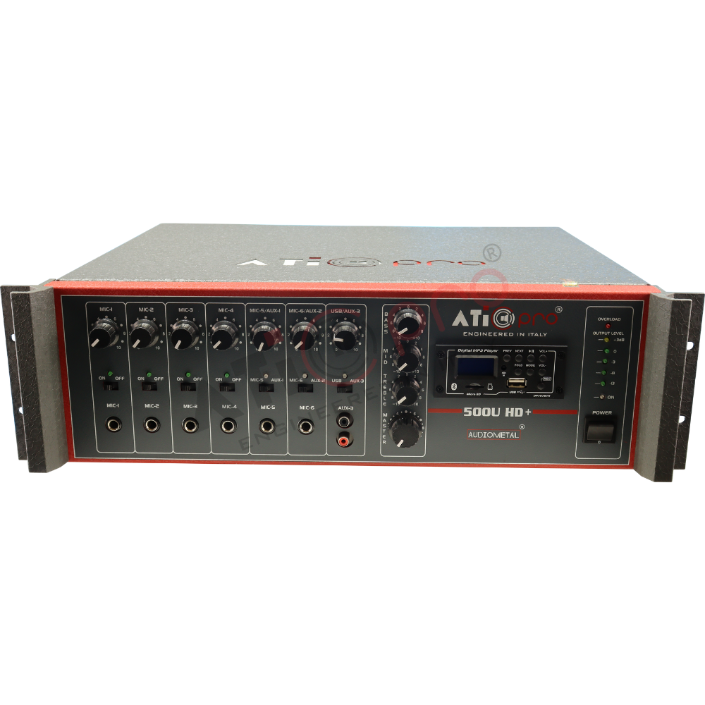 PA Amplifier 500 Watt Model 500U HD+ PA Amplifier 500 Watt Model 500U HD+