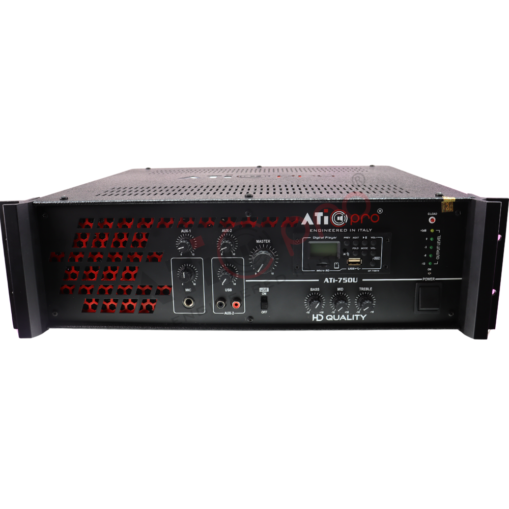 PA Amplifier 1000 Watt Model ATI 750 HD+ PA Amplifier 1000 Watt Model ATI 750 HD+
