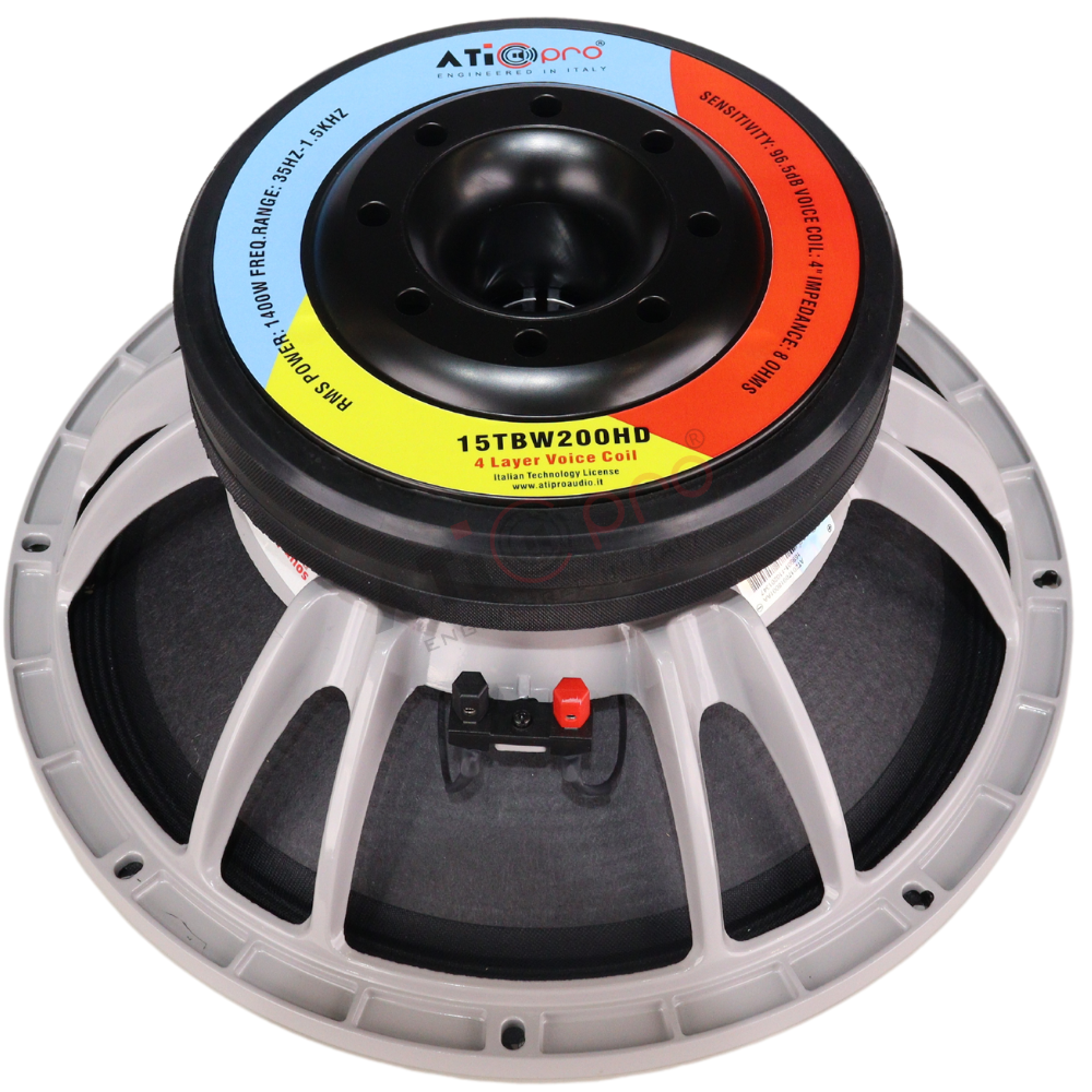 Ferrite DJ Speaker 15 Inch 1400 Watt Model 15TBW200HD