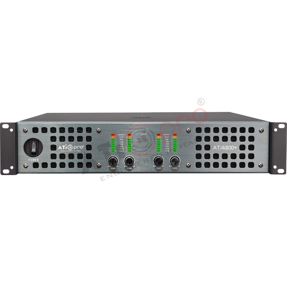 ATI 4800+ DJ Amplifier 4800 Watt (4 Channel)
