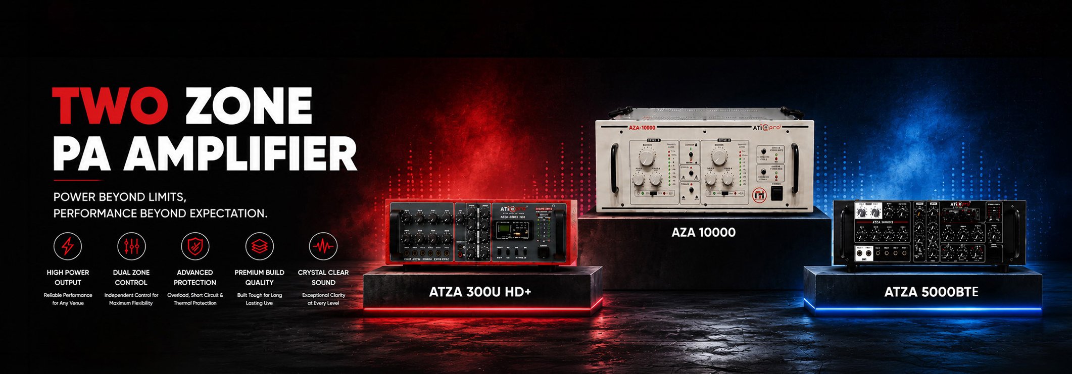 Two Zone amplifier