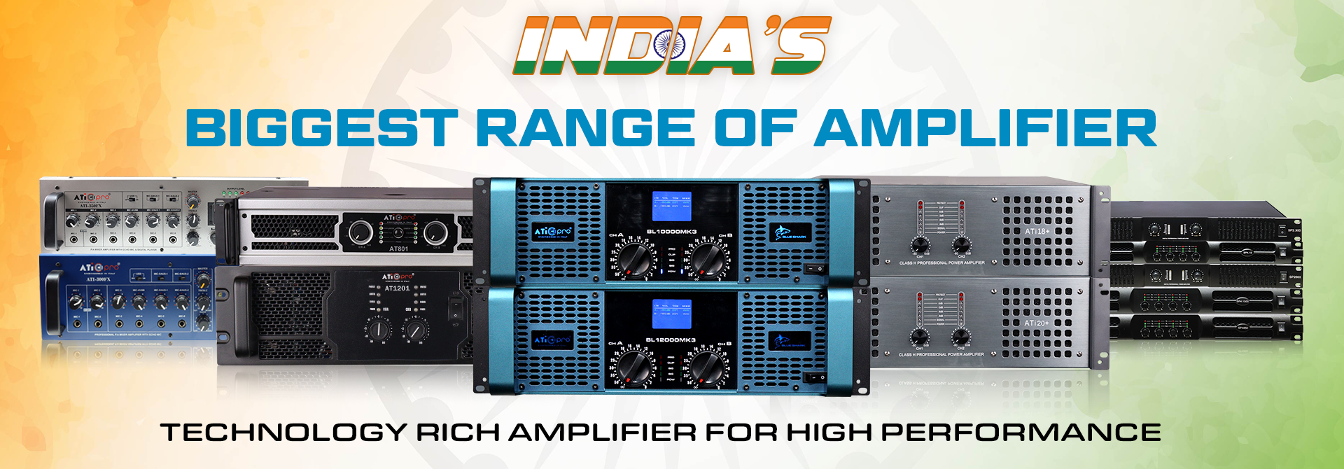 India’s Biggest range of amplifier