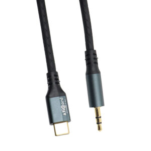 Type C to 3.5 MM Golden Pin Connector - Model A722A (2 Meter)