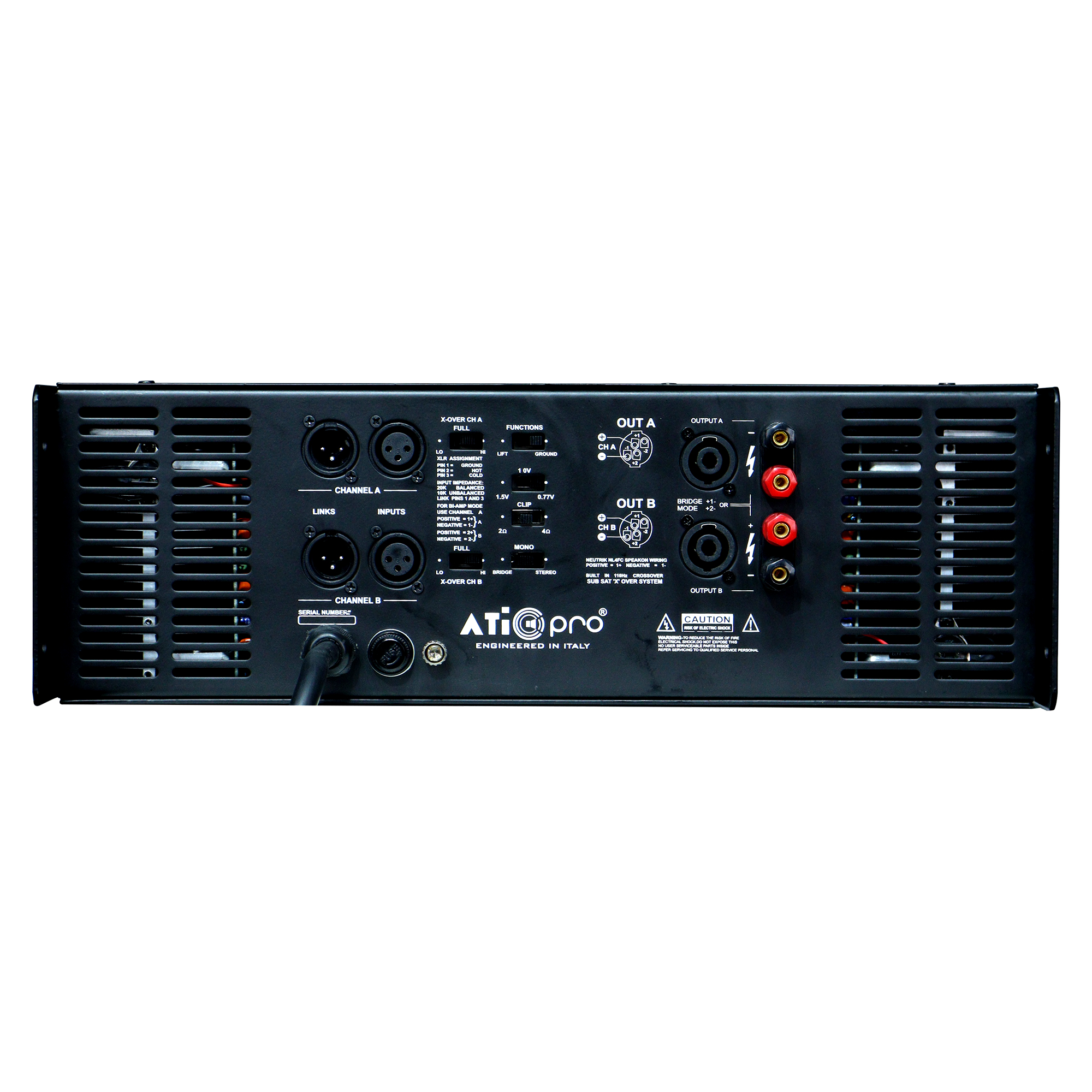DJ Amplifier 6200 Watt Model ATI FALCON 6