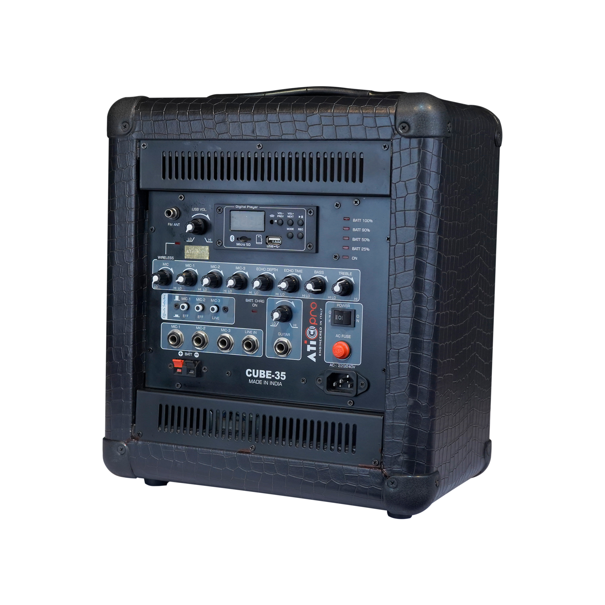 ATI Portable Speaker Model Ati Cube-35