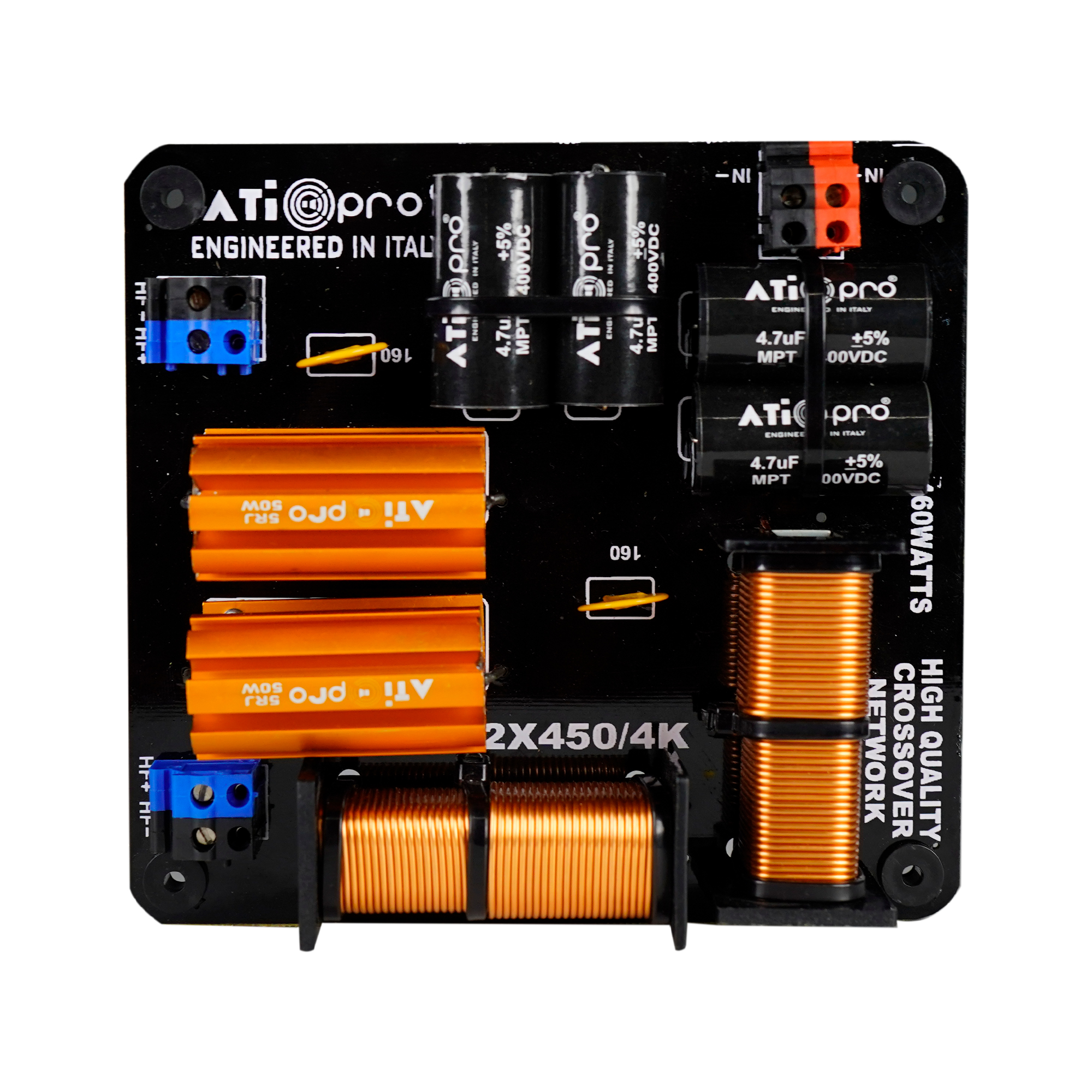 ATI 2*450-4K (For 60+60 Watts HF) Crossover Network Plates ATI 2*450-4K (For 60+60 Watts HF) Crossover Network Plates