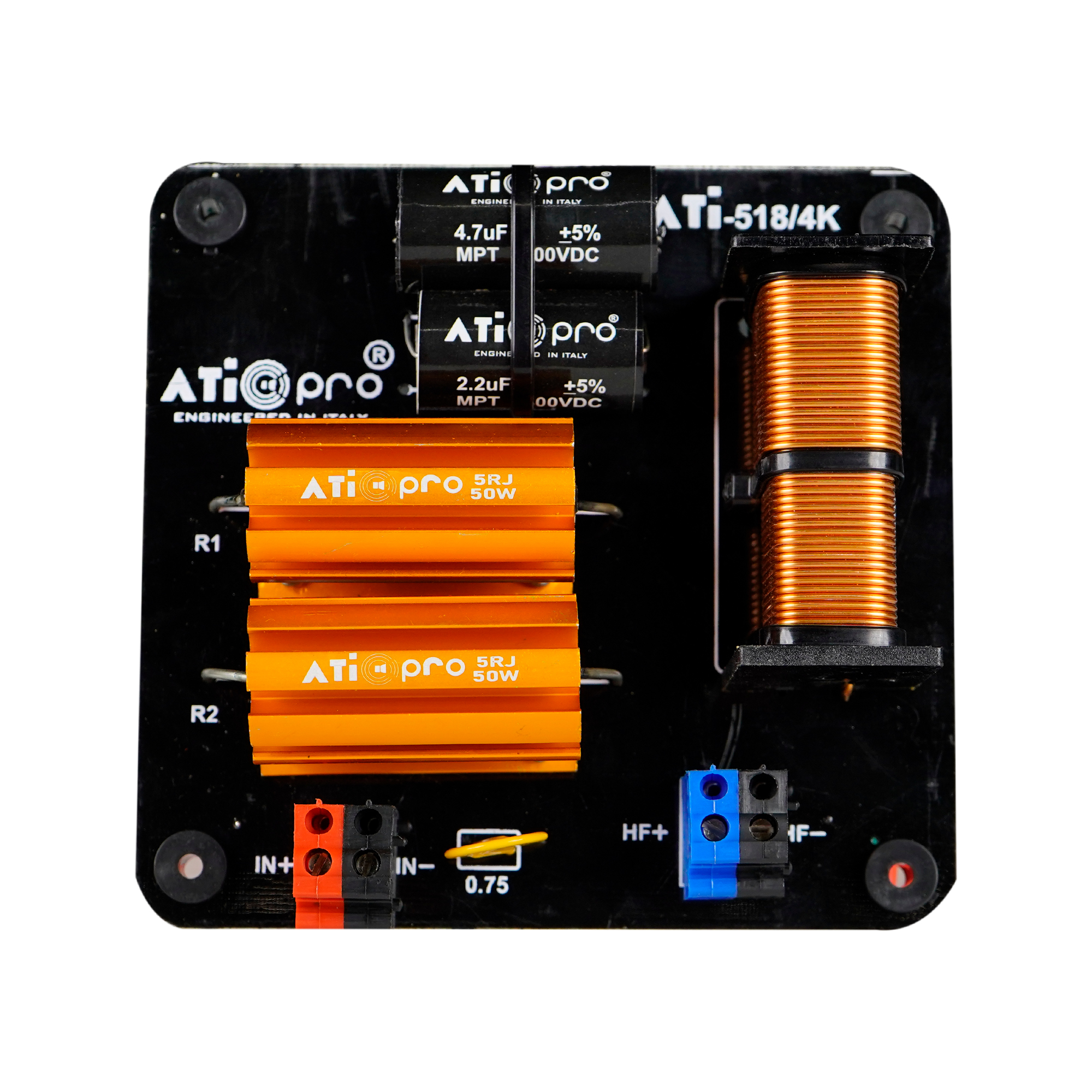 ATI 518-4K (For 80 Watts HF) Crossover Network Plates ATI 518-4K (For 80 Watts HF) Crossover Network Plates