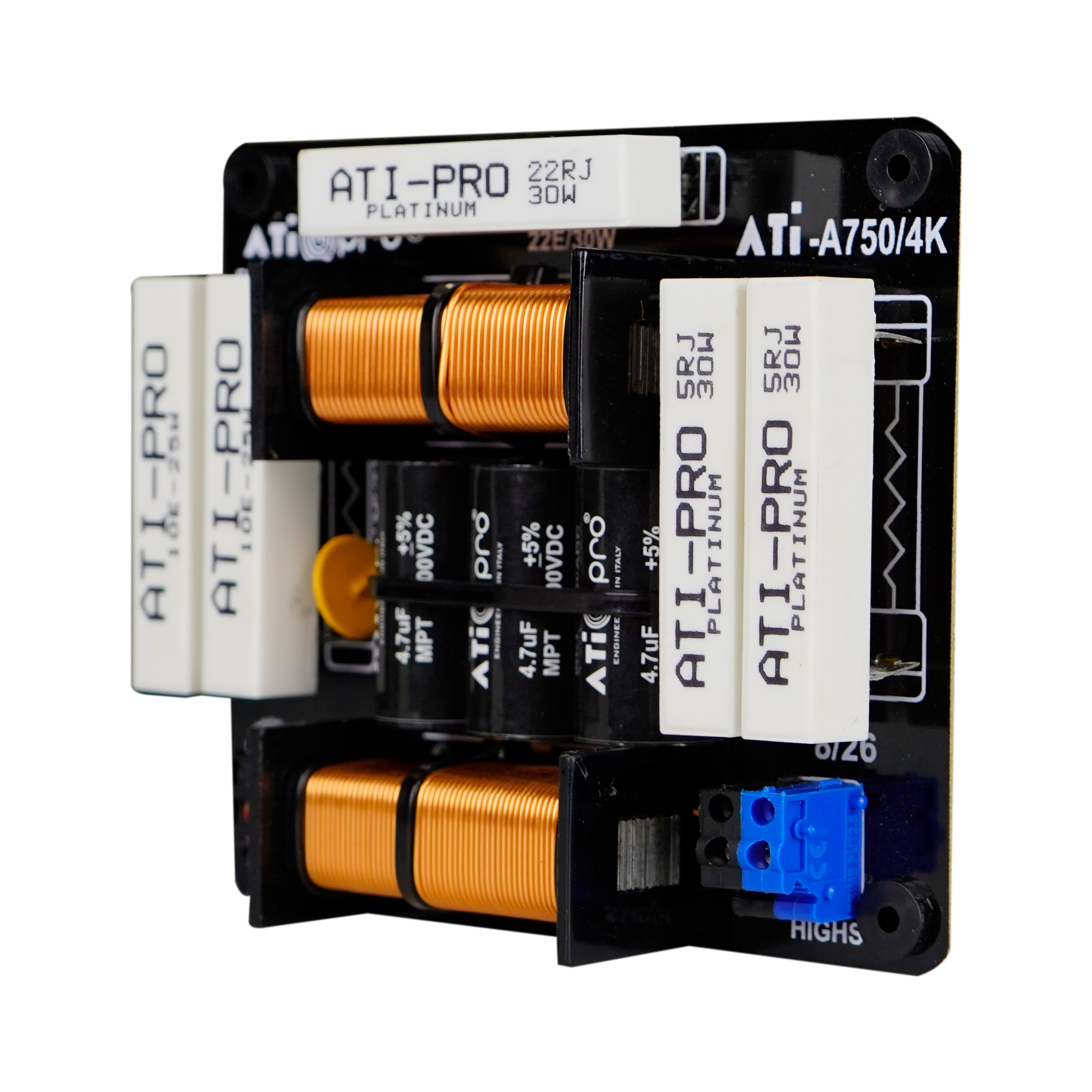 ATI 750-4K (For 110 Watts HF) Crossover Network Plates ATI 750-4K (For 110 Watts HF) Crossover Network Plates