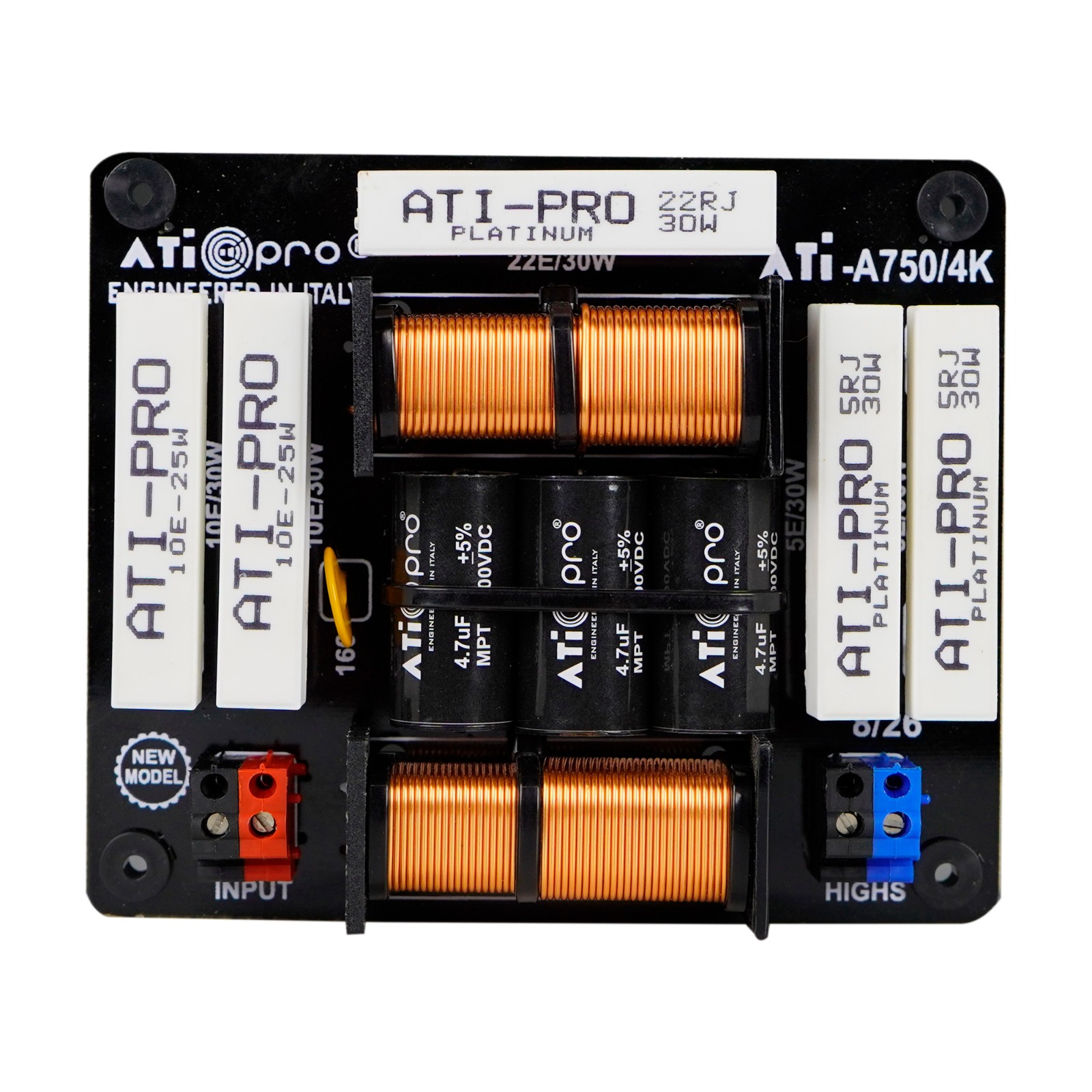 ATI 750-4K (For 110 Watts HF) Crossover Network Plates ATI 750-4K (For 110 Watts HF) Crossover Network Plates